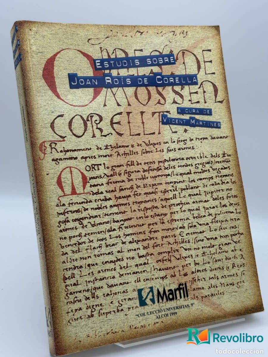 Libros de segunda mano: Estudis sobre Joan Ro&iacute;s de Corella - Vicent Martines