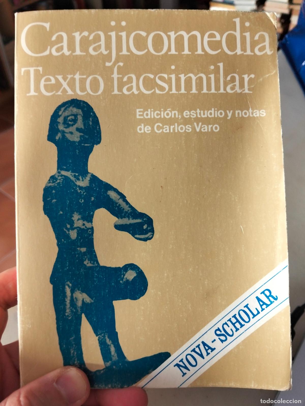 Libros de segunda mano: Carajicomeia, Texto Facsimilar, ed. Carlos Varo, parodia sexual, 1981 VISITA MI CATALOGO