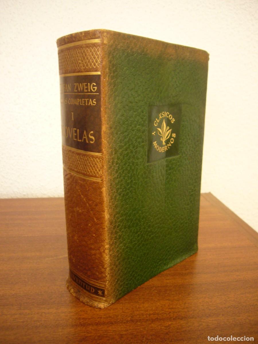 Libros de segunda mano: STEFAN ZWEIG: OBRAS COMPLETAS, I: NOVELAS (JUVENTUD, 1952) PLENA PIEL