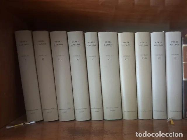 Libros de segunda mano: 10 LIBROS NOVELAS CONTEMPOR&Aacute;NEAS GALD&Oacute;S