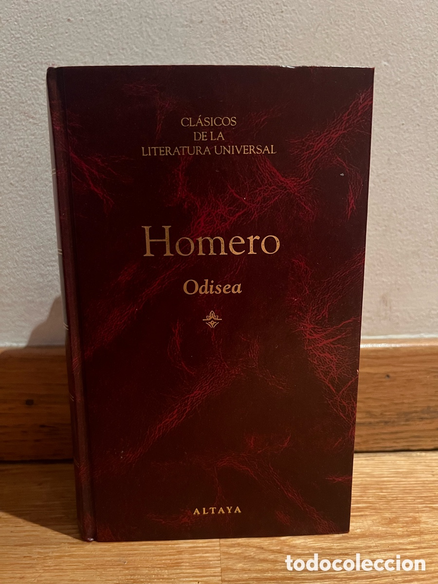 Libros de segunda mano: Homero Odisea CL&Aacute;SICOS DE LA LITERATURA UNIVERSAL