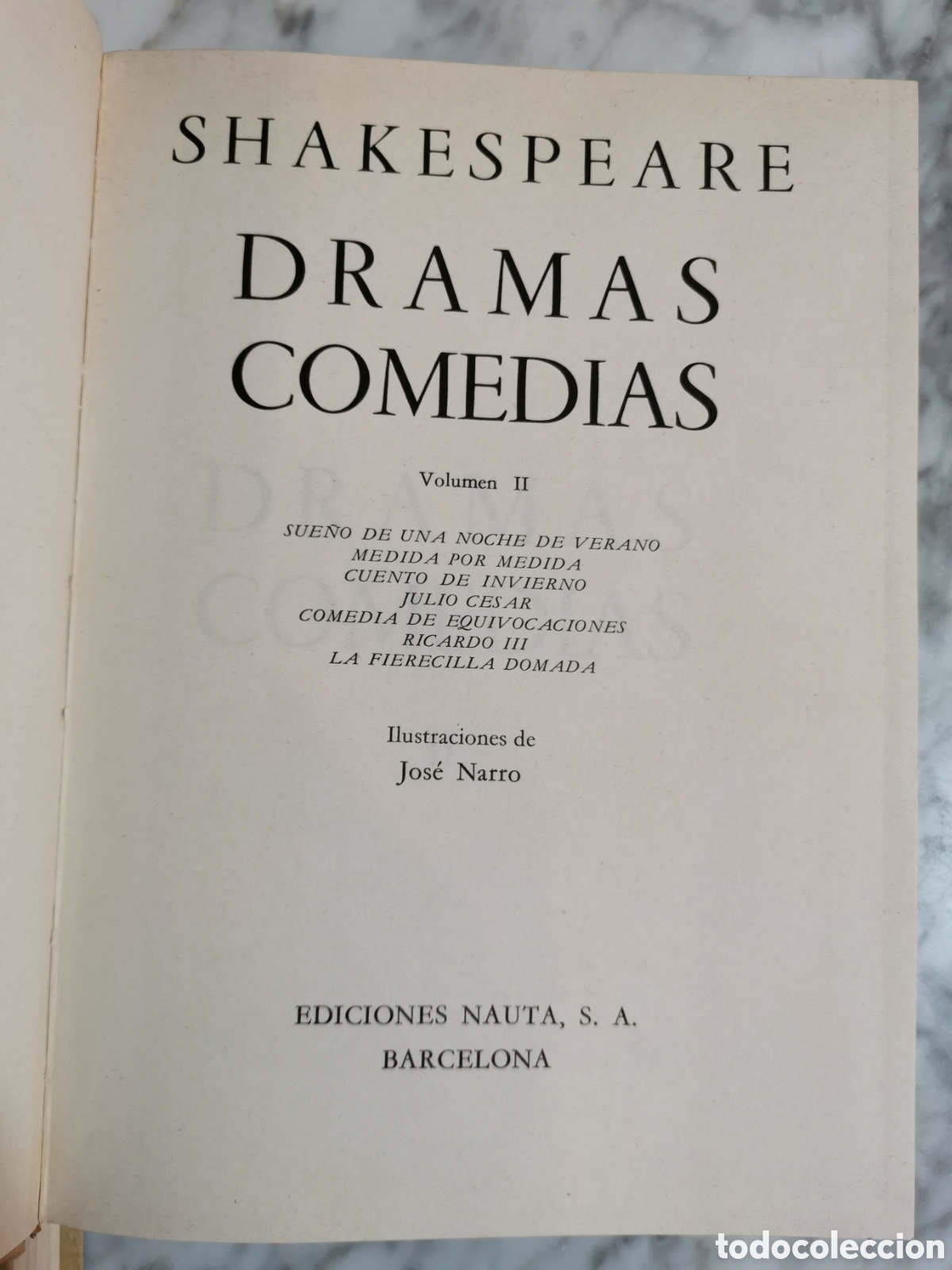 Libros de segunda mano: Dramas y comedias de Shakespeare - Foto 8