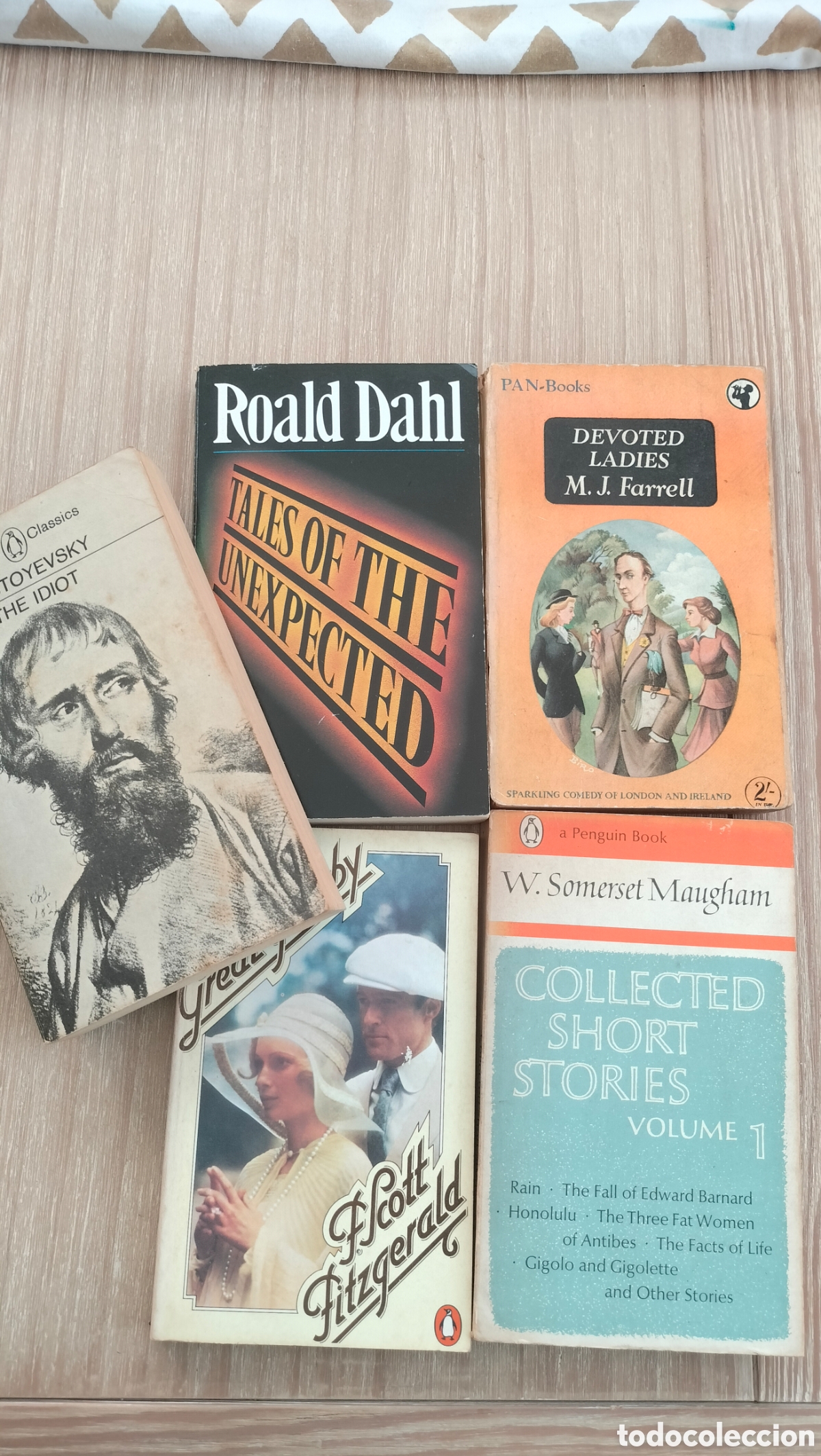 Libros de segunda mano: Lote 5 Libros Vintage en Ingl&eacute;s de Bolsillo (A&ntilde;os 50-70) - Penguin / PAN Books