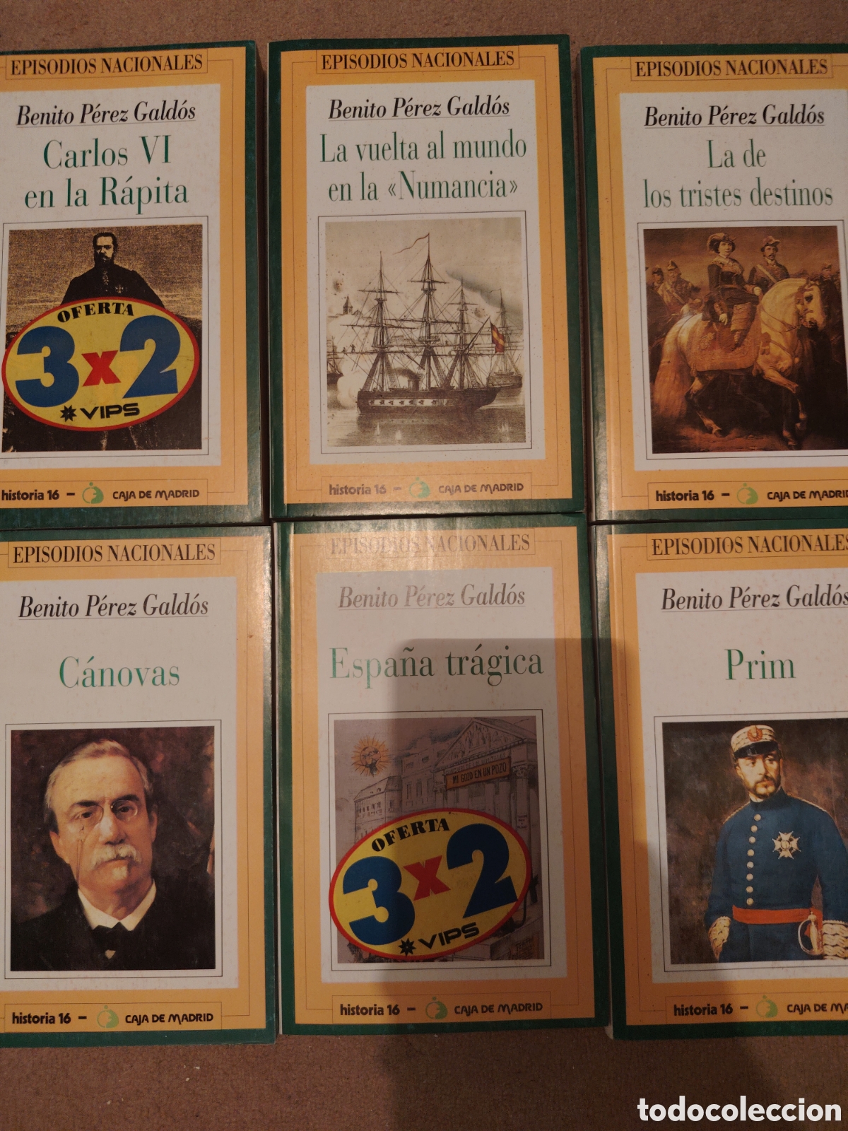 Libros de segunda mano: Episodios nacionales. Lote de 6 - Foto 1
