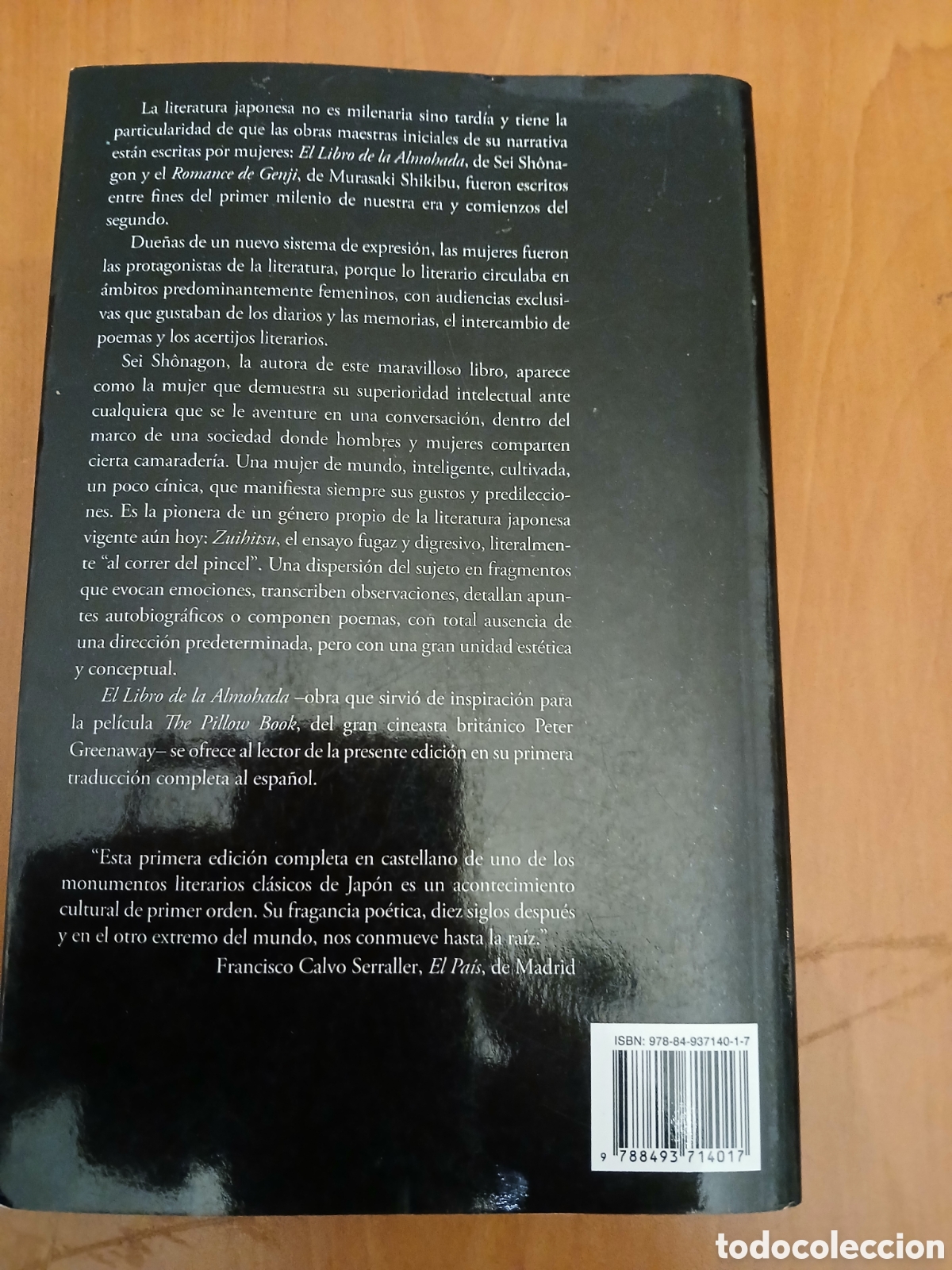 Libros de segunda mano: El Libro de la almohada. Sei Sh&ocirc;nagon. - Foto 2