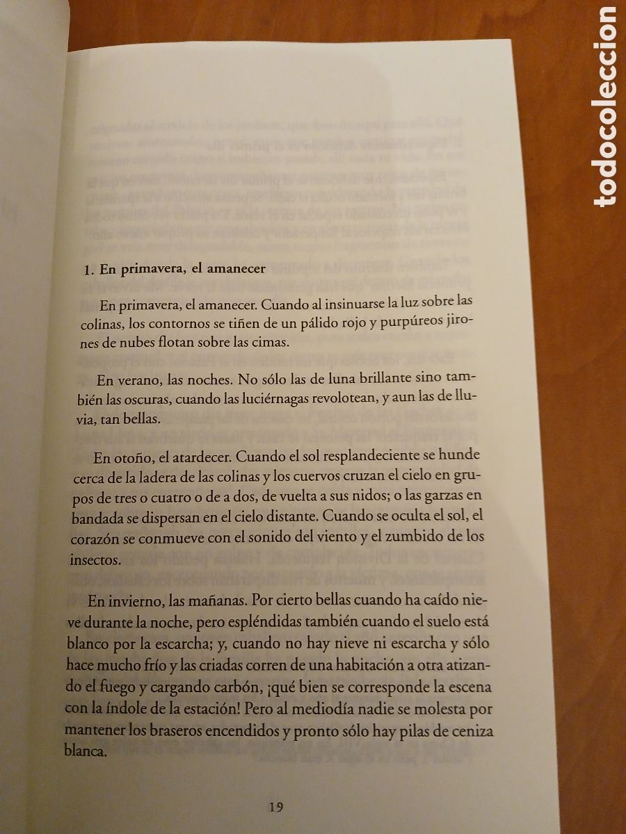 Libros de segunda mano: El Libro de la almohada. Sei Sh&ocirc;nagon. - Foto 5