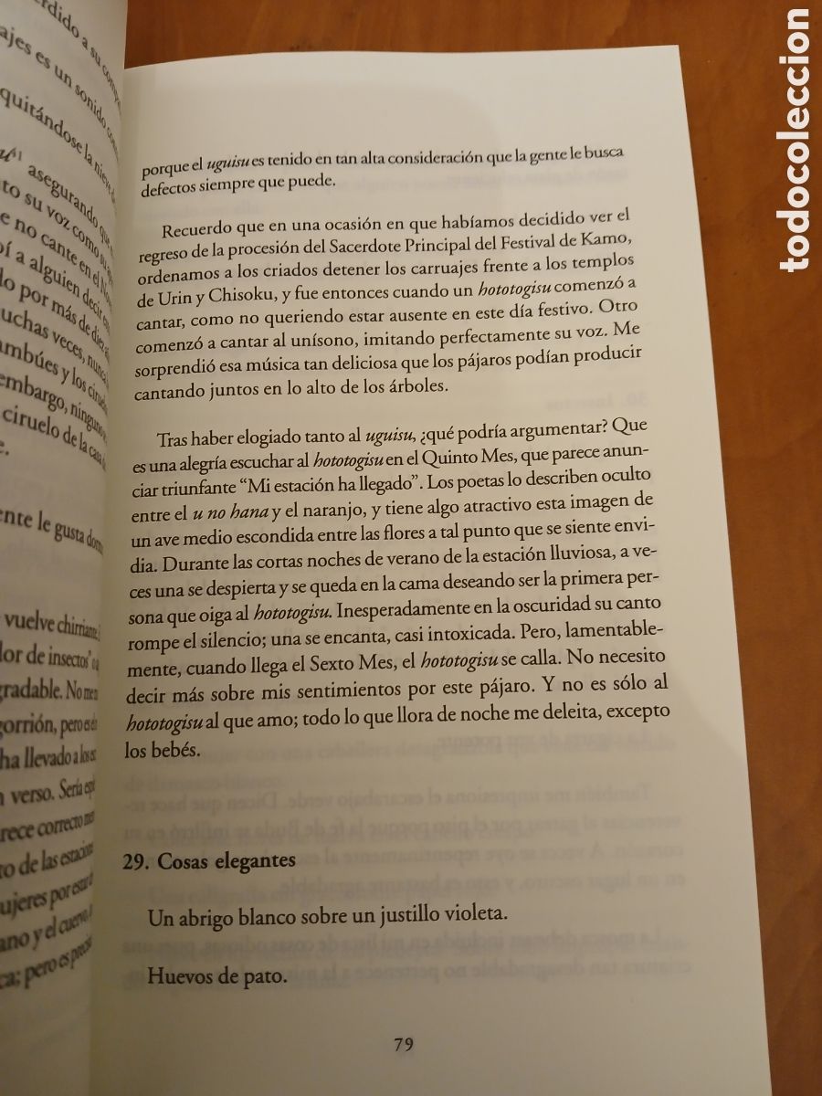 Libros de segunda mano: El Libro de la almohada. Sei Sh&ocirc;nagon. - Foto 7
