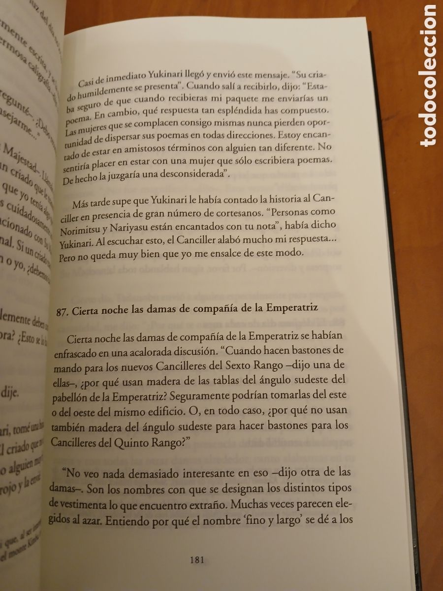 Libros de segunda mano: El Libro de la almohada. Sei Sh&ocirc;nagon. - Foto 10