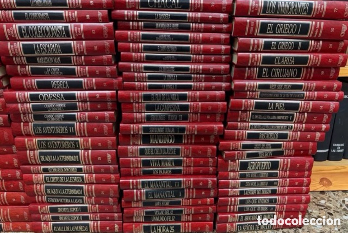 Libros de segunda mano: Colecci&oacute;n completa Orbis biblioteca grandes &eacute;xitos. 100 novelas - Foto 2