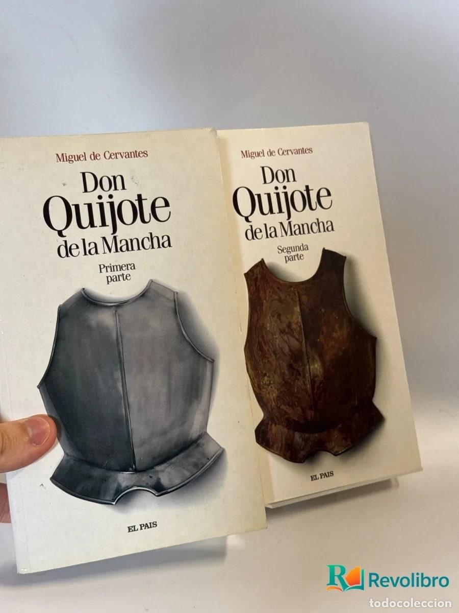 Libros de segunda mano: Lote Don Quijote de la Mancha 2 tomos - Miguel de Cervantes
