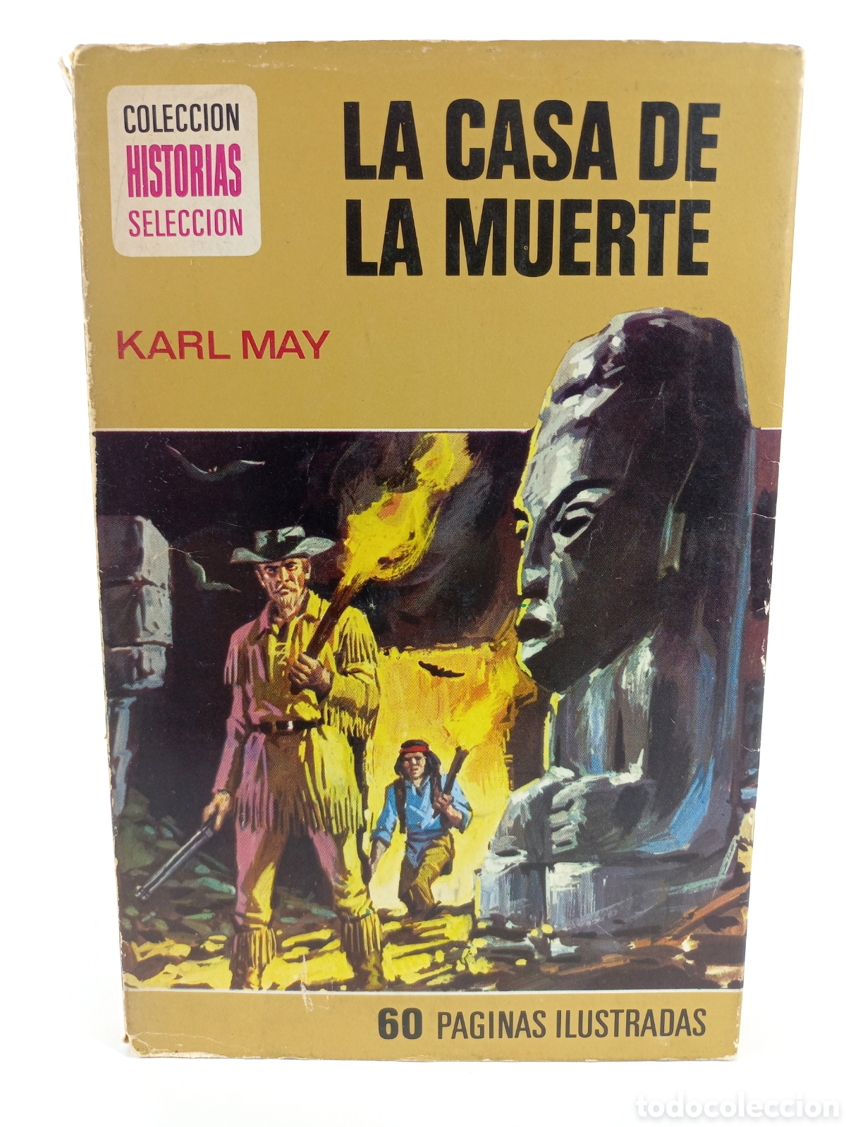 Libros de segunda mano: La Casa de la Muerte. Karl May. Bruguera, historias selecci&oacute;n, 1974. Ilustrado.