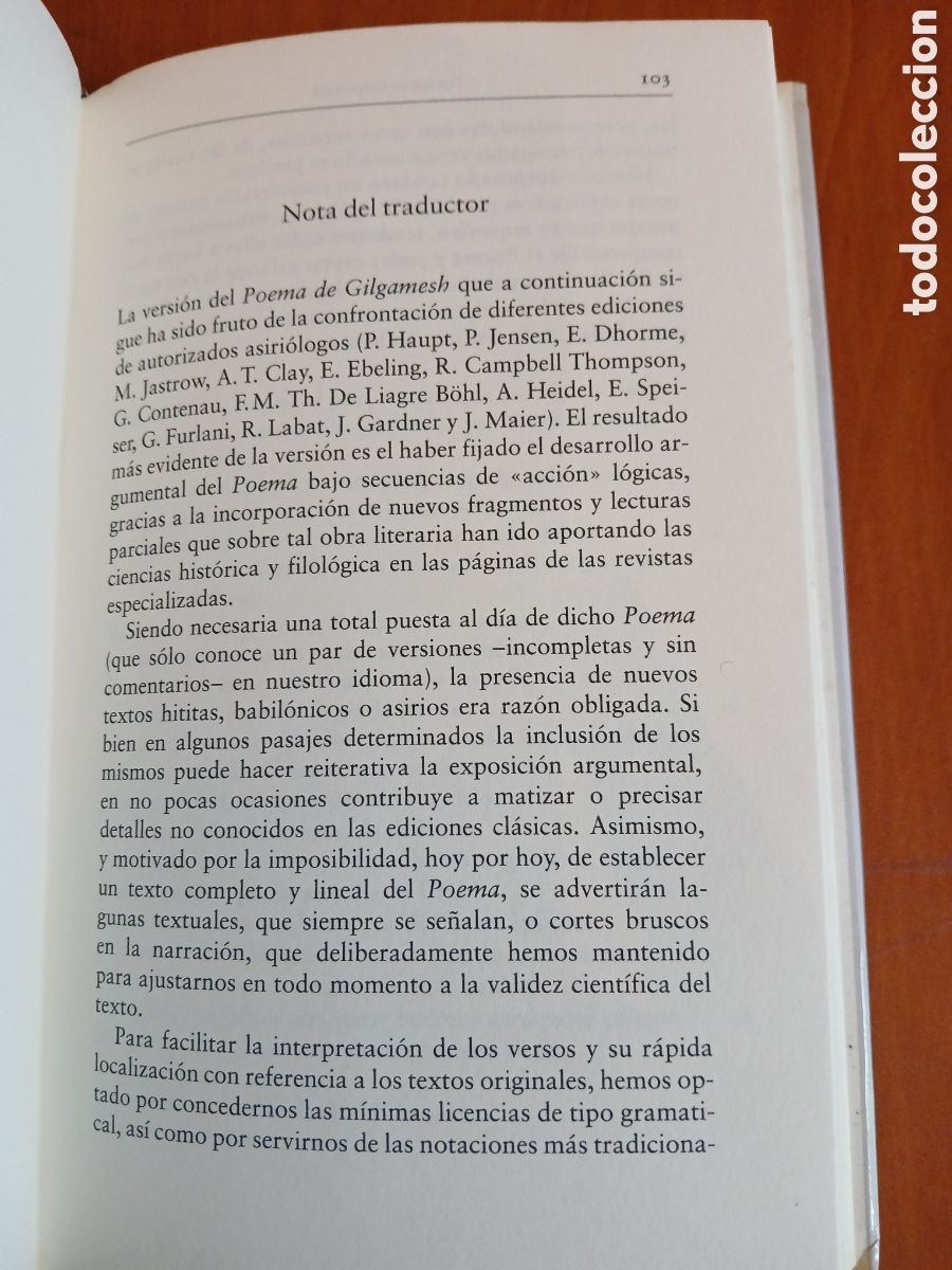 Libros de segunda mano: Leyendas del Pr&oacute;ximo Oriente Antiguo. - Foto 9