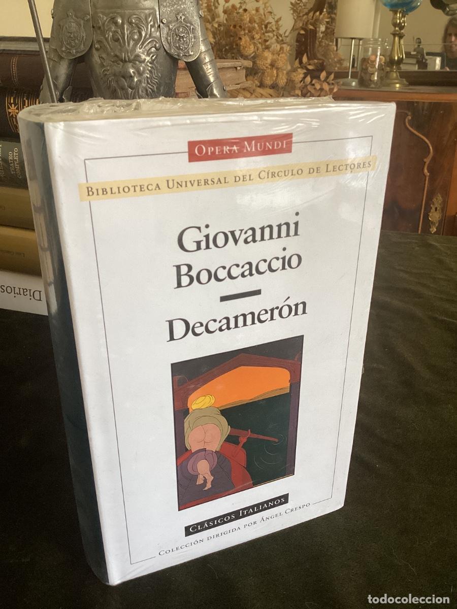 Libros de segunda mano: BOCCACCIO: DECAMERON. COLECCION DIRIGIDA POR &Aacute;NGEL CRESPO. C&Iacute;RCULO. OPERA MUNDIAL.