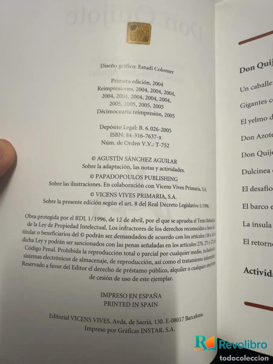 Libros de segunda mano: Don Quijote - Miguel de Cervantes - Foto 3