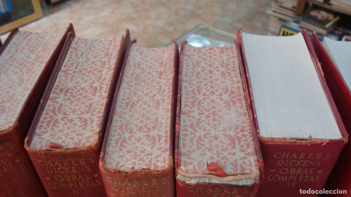 Libros de segunda mano: CHARLES DICKENS OBRAS COMPLETAS AGUILAR . 6 TOMOS - Foto 2