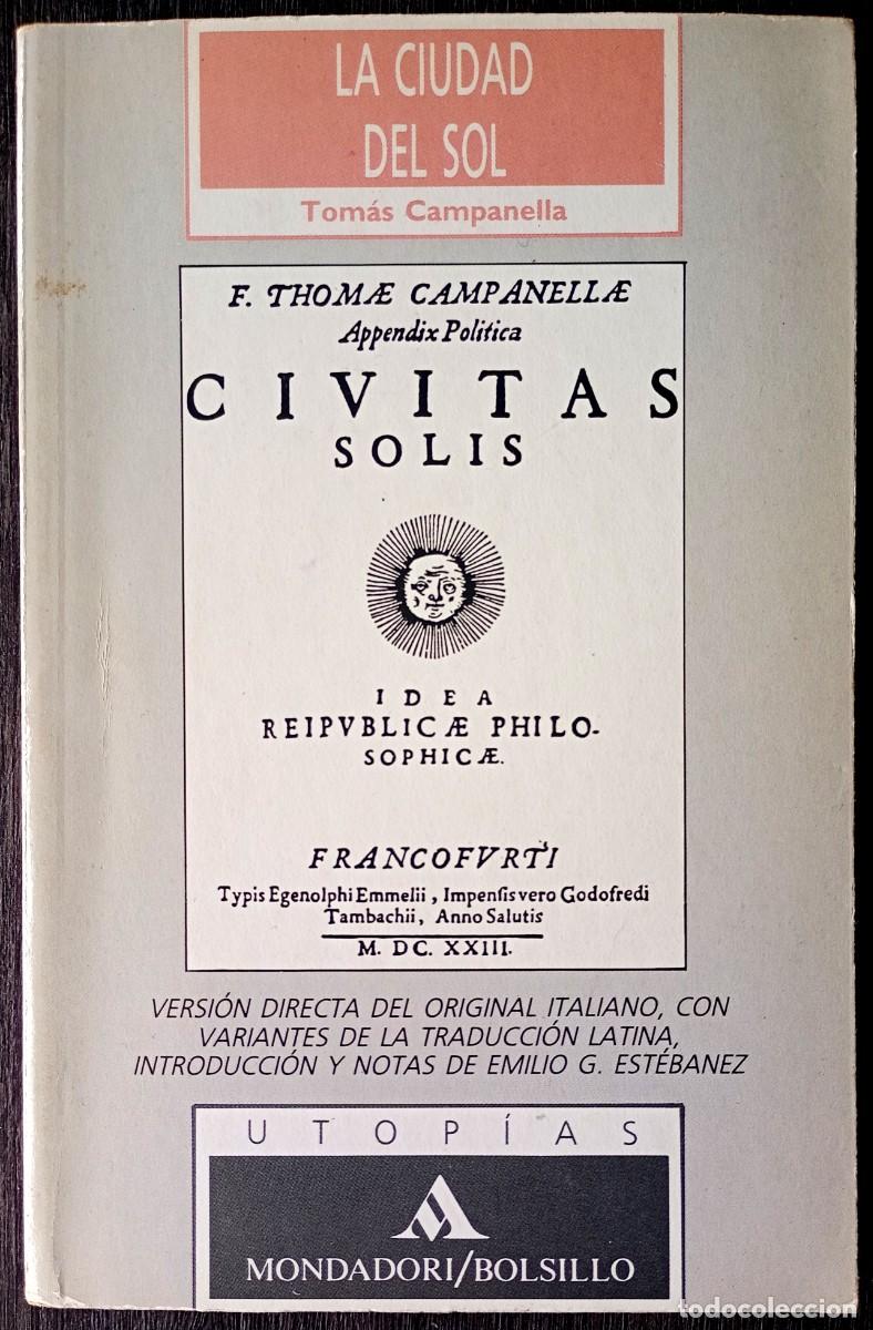 Libros de segunda mano: Tom&aacute;s Campanella . La Ciudad del Sol