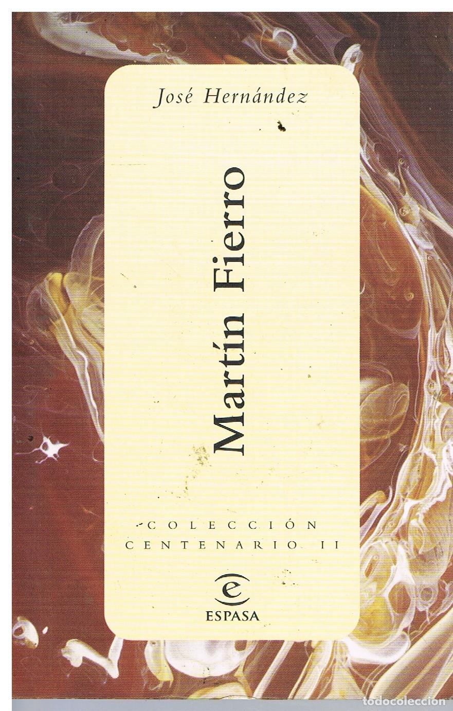 Libros de segunda mano: Mart&iacute;n Fierro - Jos&eacute; Hernandez