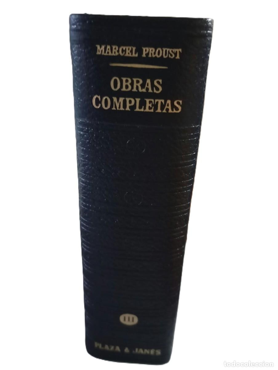 Libros de segunda mano: Obras completas III, de Marcel Proust. Plaza y Janes