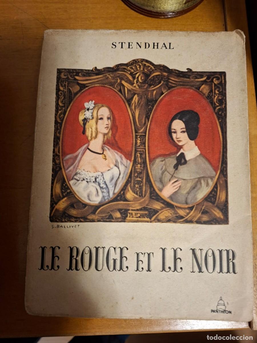 Libros de segunda mano: Le Rouge et Le Noir - Dix Aquarelles de Suzanne Ballivet. Stendhal - Editions du Pantheon, 1956