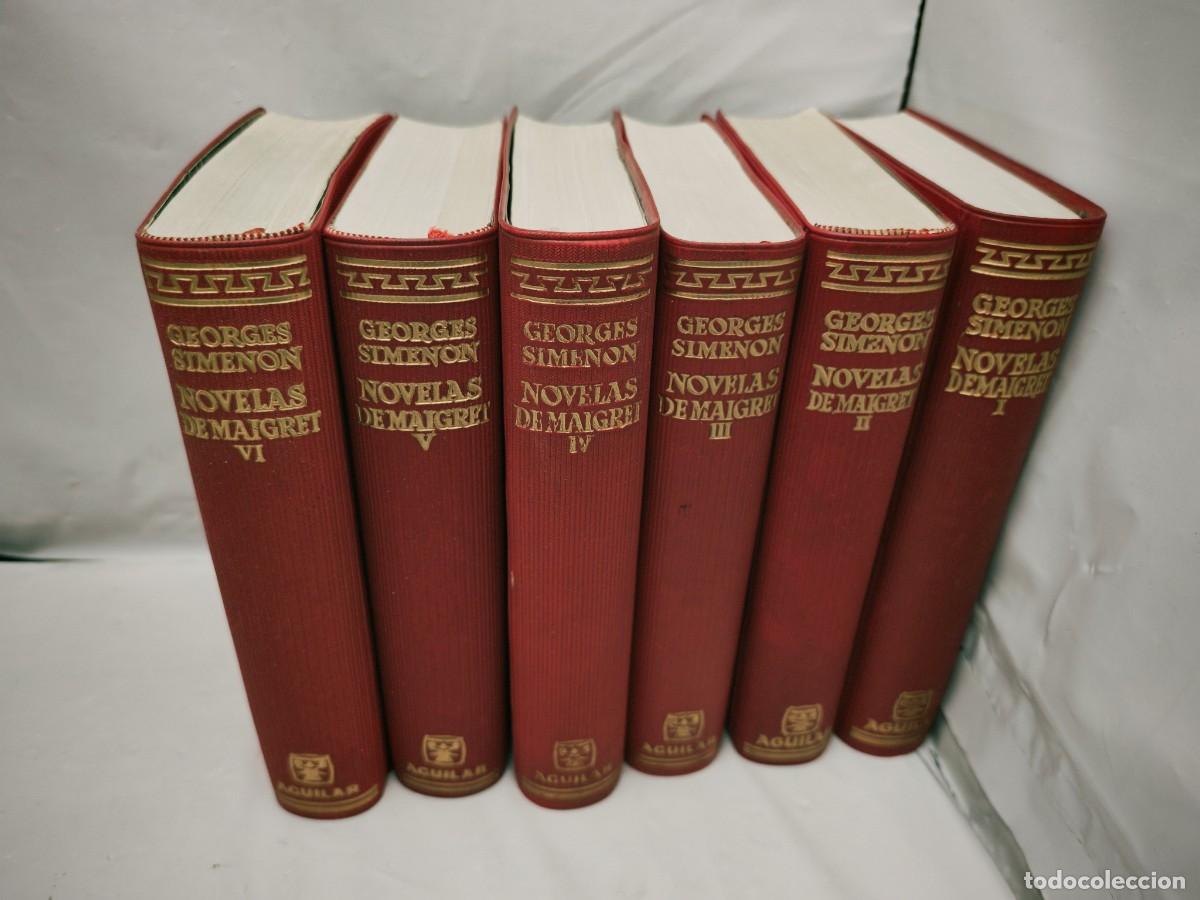 Second hand books: GEORGES SIMENON. Novelas de Maigret, Tomos I a VI (Colecci&oacute;n: El Lince Astuto, Edici&oacute;n en 6 tomos)