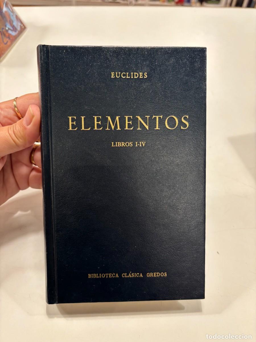 Libros de segunda mano: Euclides.- ELEMENTOS I-IV(Gredos, 1991) - Foto 1