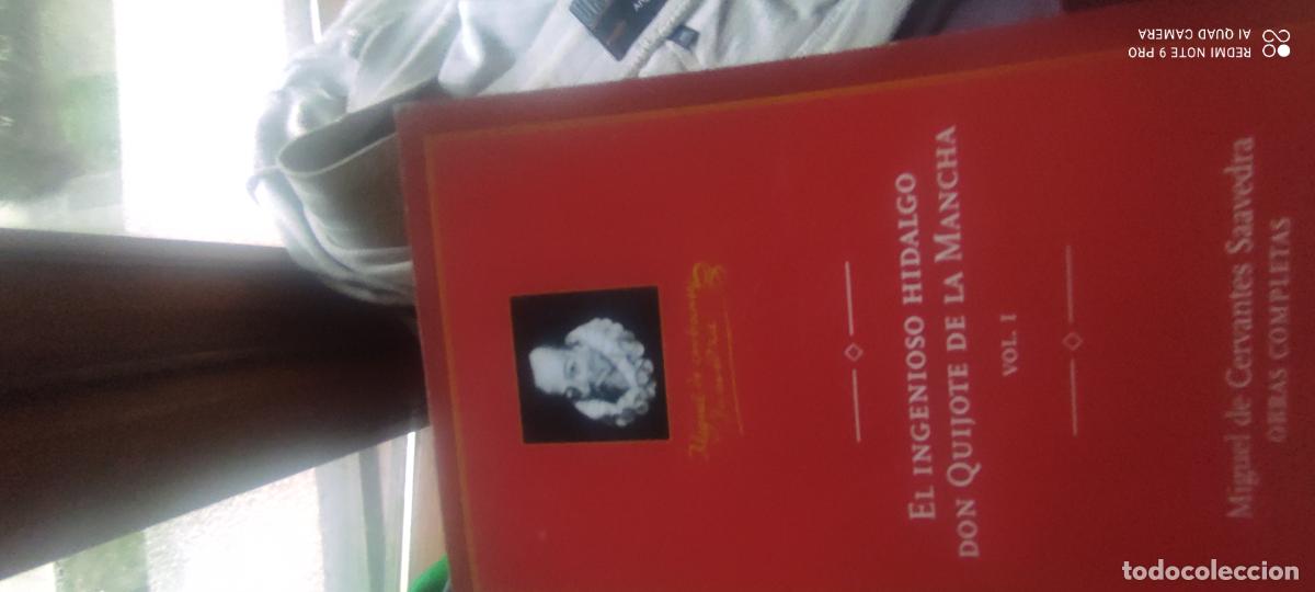 Libros de segunda mano: EL INGENIOSO HIDALGO DON QUIJOTE DE LA MANCHA VOL I CERVANTES SAAVEDRA ED CONMEMORATIVA IV CENTENARI