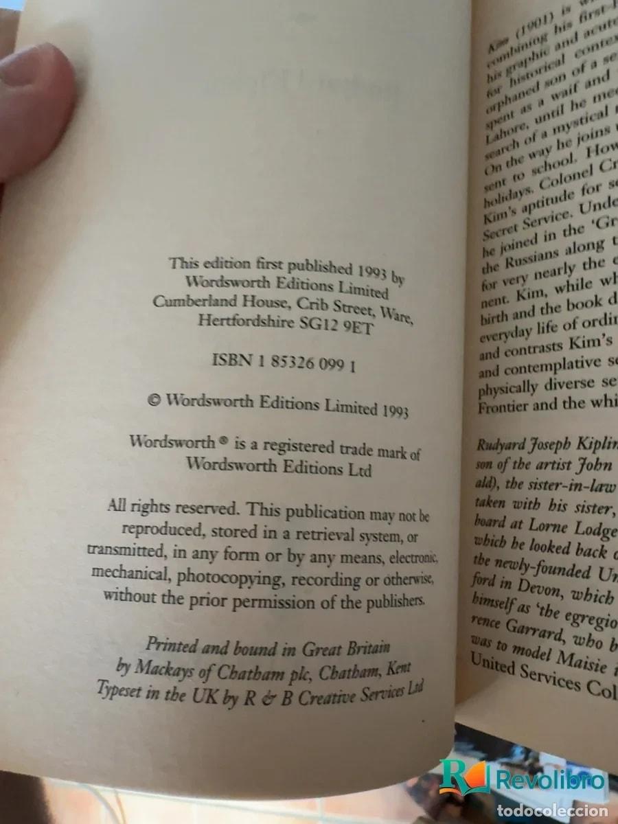 Libros de segunda mano: Kim - Rudyard Kipling - Foto 3