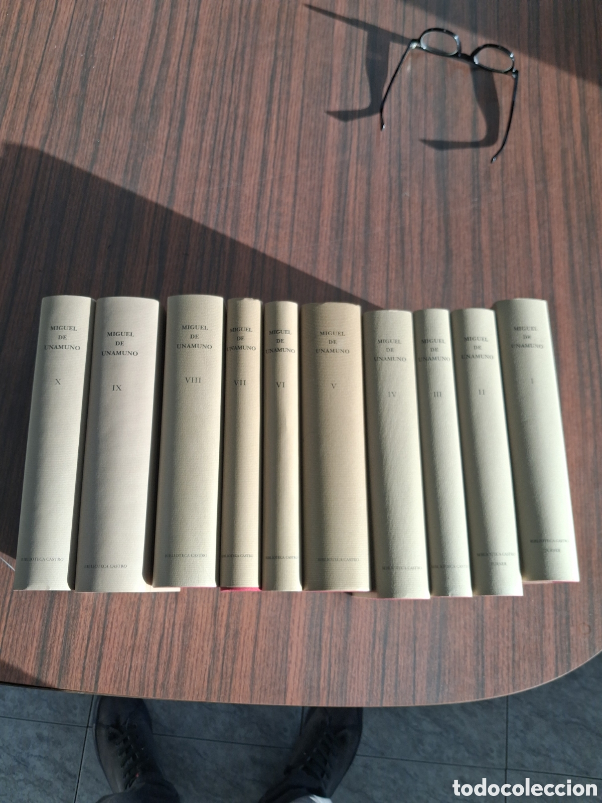 Libros de segunda mano: Obra completa de Miguel de Unamuno en la Biblioteca Castro