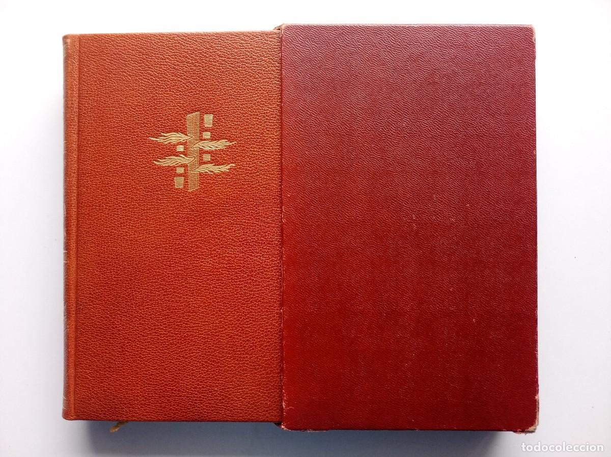 Libros de segunda mano: LUJOSA EDICI&Oacute;N EN PIEL DE LA CELESTINA Y EL LAZARILLO DE TORMES. 1959. PAPEL BIBLIA. ESTUCHE.
