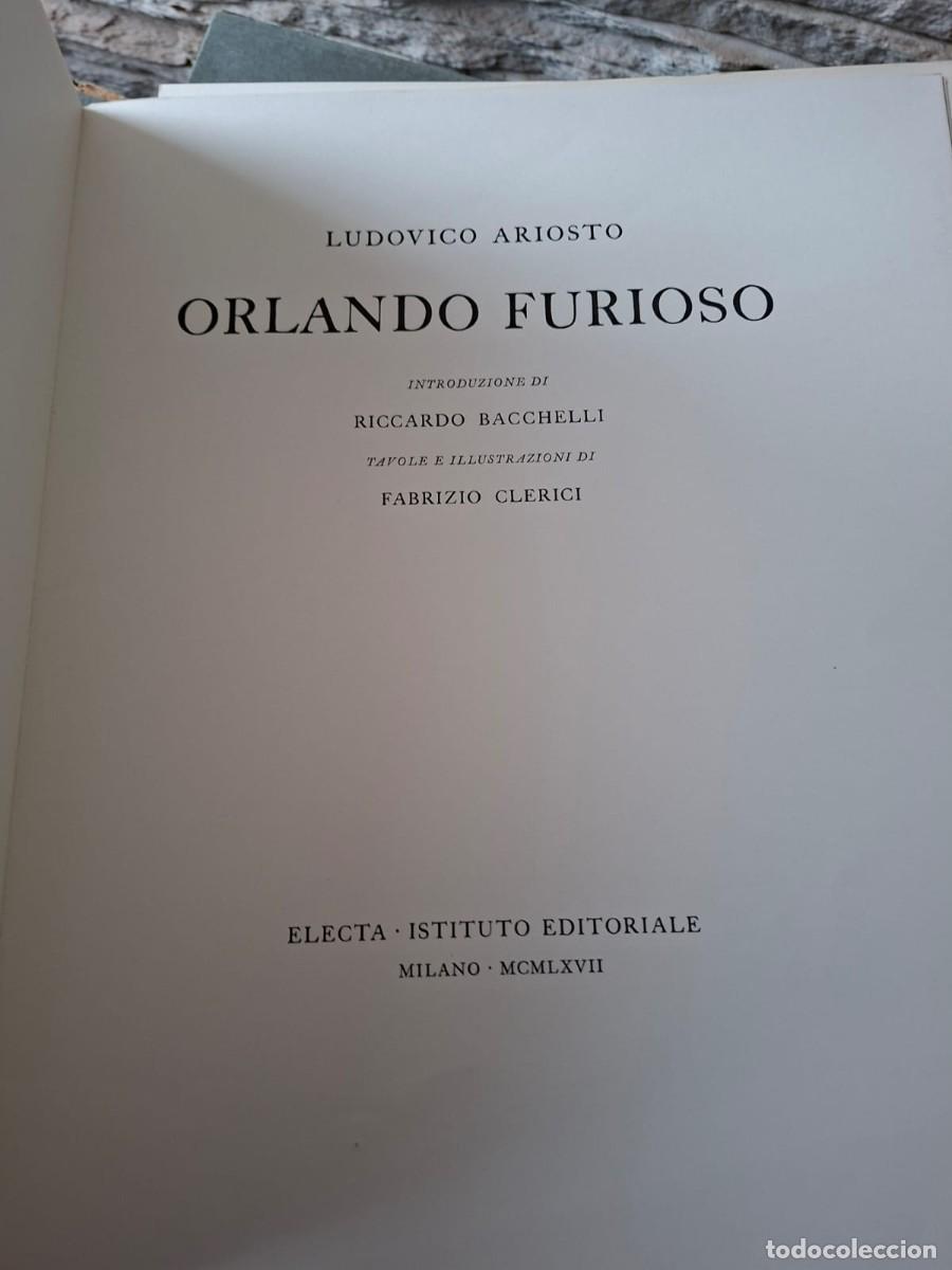 Libros de segunda mano: Orlando Furioso. Ariosto - Electa Milano, 1967 - Foto 2