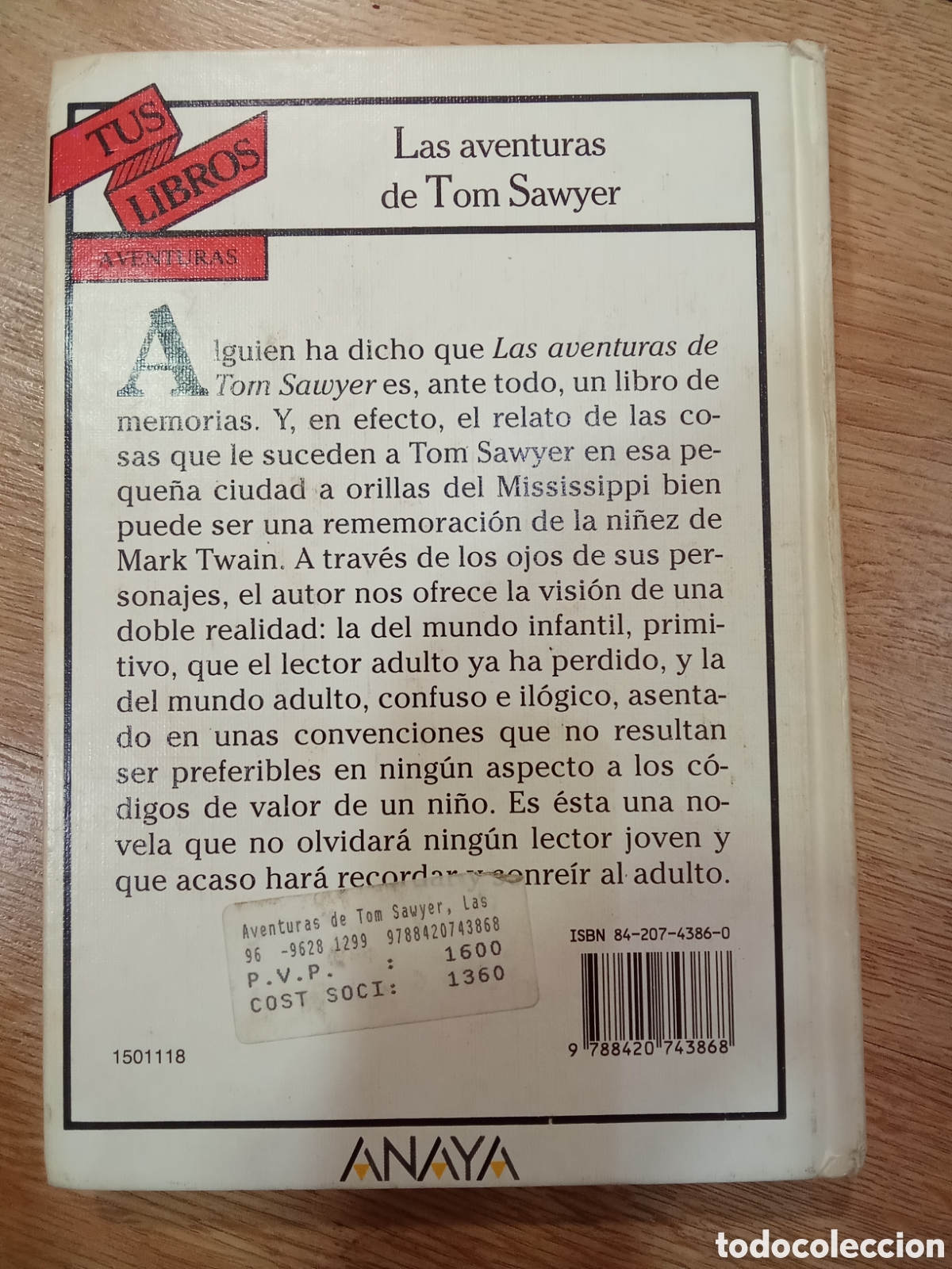 Libros de segunda mano: Las aventuras De Tom Sawyer - Foto 3