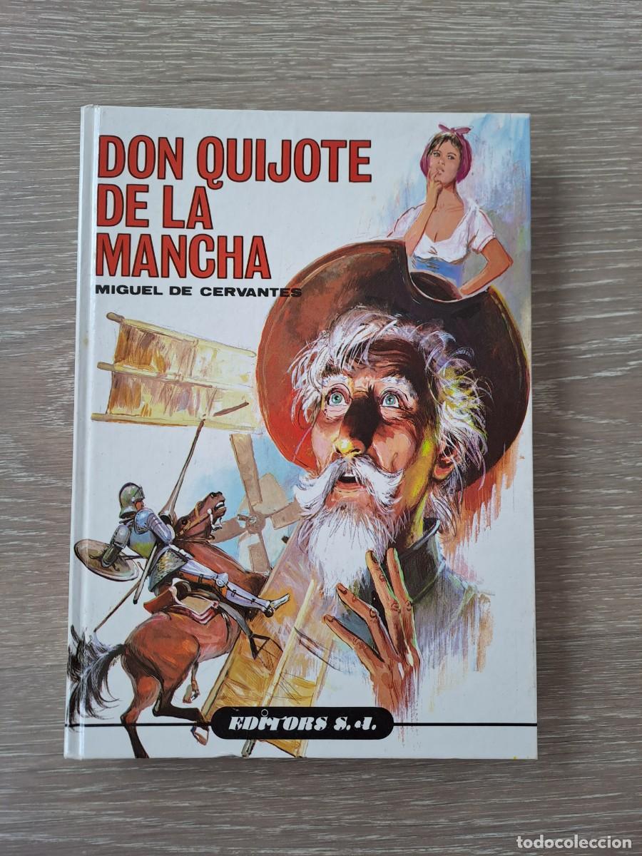 Libros de segunda mano: Don Quijote de la Mancha ilustrado tapa dura