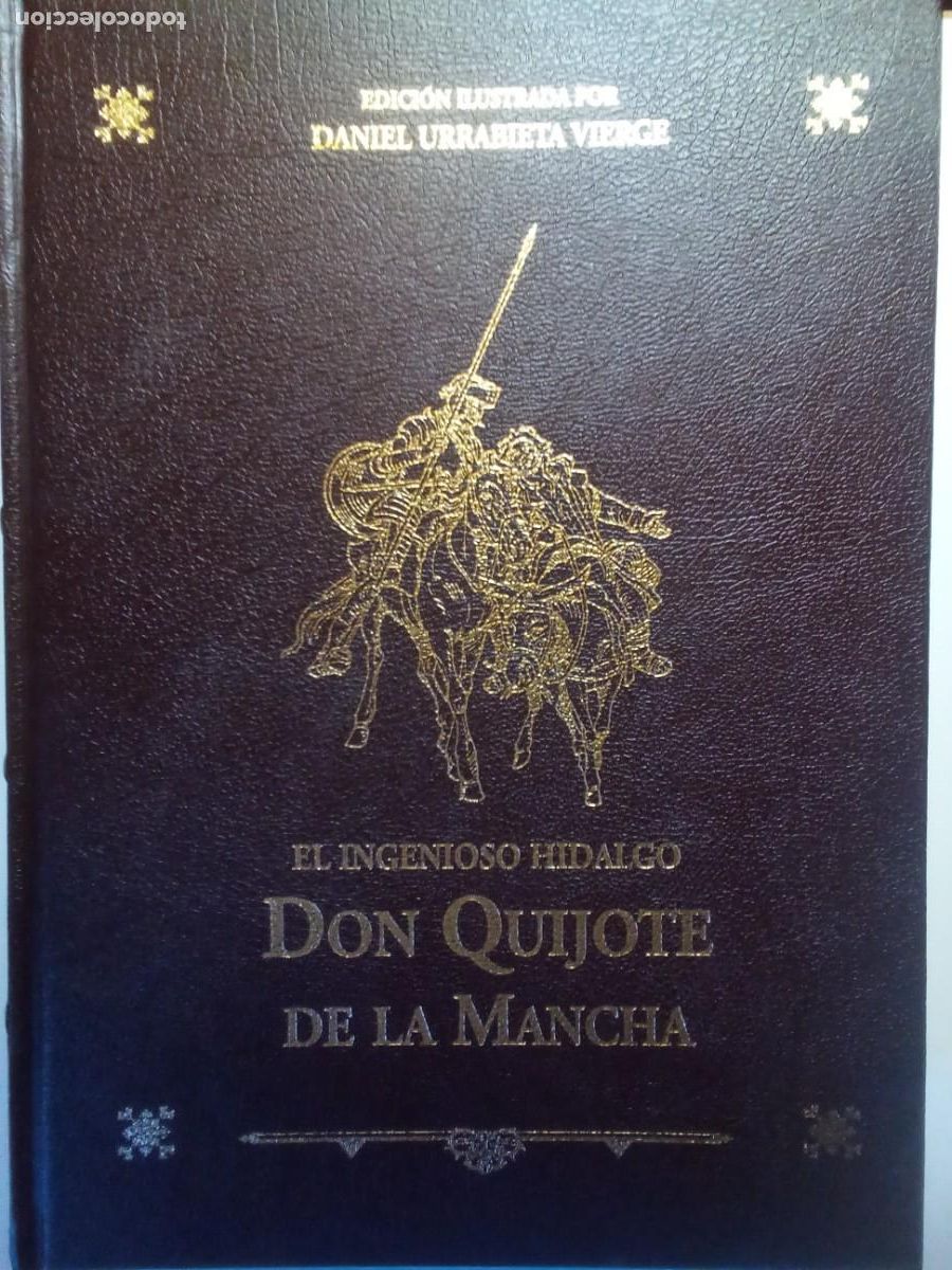 Libros de segunda mano: EL INGENIOSO HIDALGO DON QUIJOTE DE LA MANCHA DE MIGUEL DE CERVANTES SAAVEDRA. DOS TOMOS.