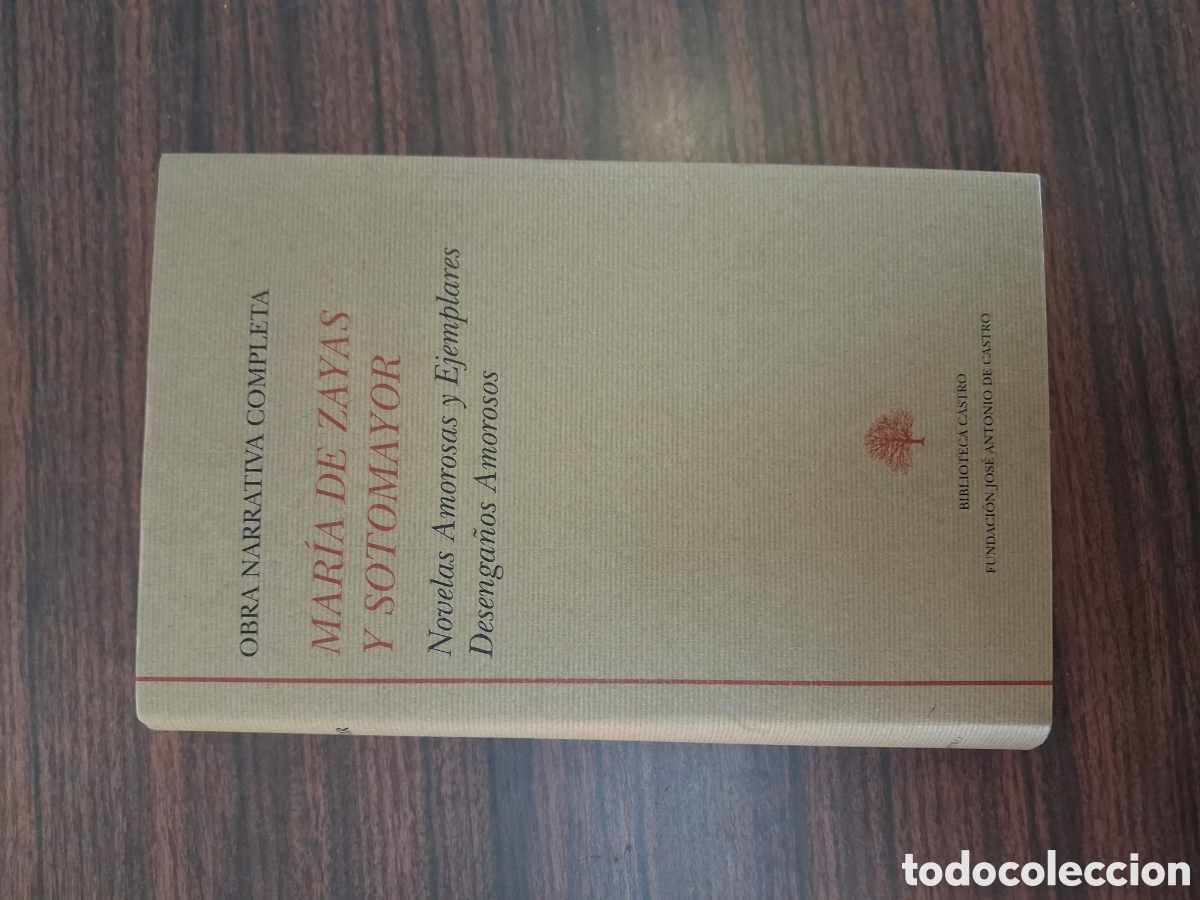 Libros de segunda mano: Obra completa, Mar&iacute;a de Zayas (Biblioteca Castro)