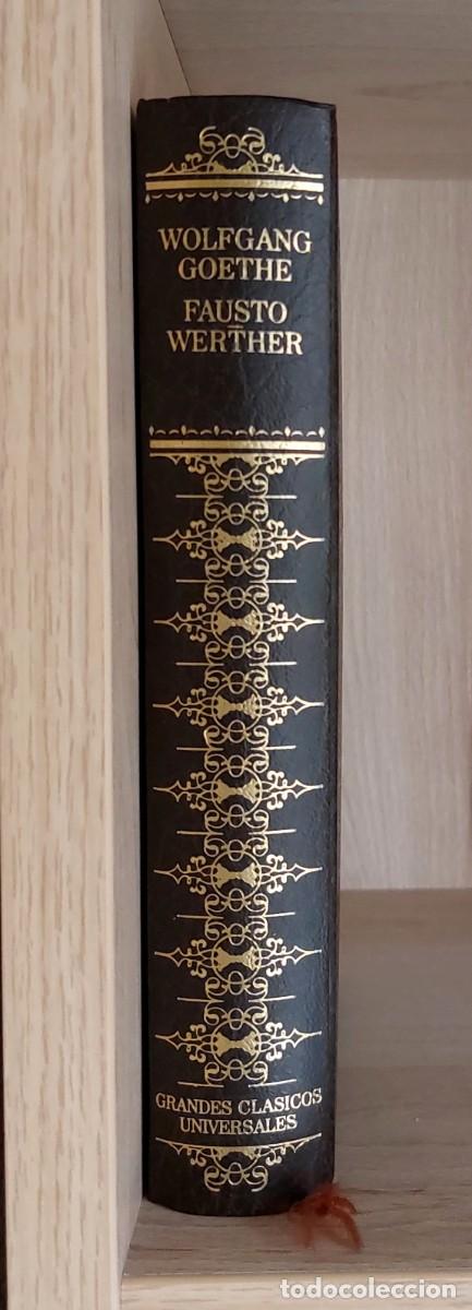 Libros de segunda mano: * FAUSTO - WERTHER DE WOLFGANG GOETHE - EDITORIAL CIRCULO DE LECTORES (NUEVO) - Foto 2
