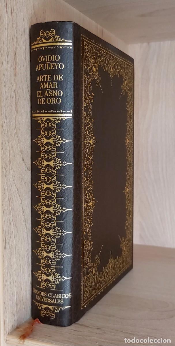 Libros de segunda mano: ARTE DE AMAR DE OVIDIO - EL ASNO DE ORO DE APULEYO - EDITORIAL CIRCULO DE LECTORES (NUEVO)
