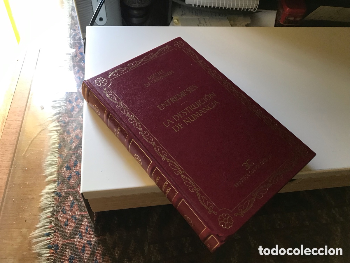 Libros de segunda mano: Entremeses. La destrucci&oacute;n de Numancia. Miguel de Cervantes. Castalia n&ordm; 11
