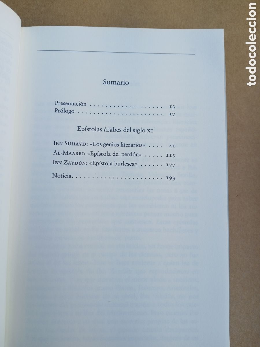 Libros de segunda mano: Ep&iacute;stolas &Aacute;rabes del Siglo XI. - Foto 4