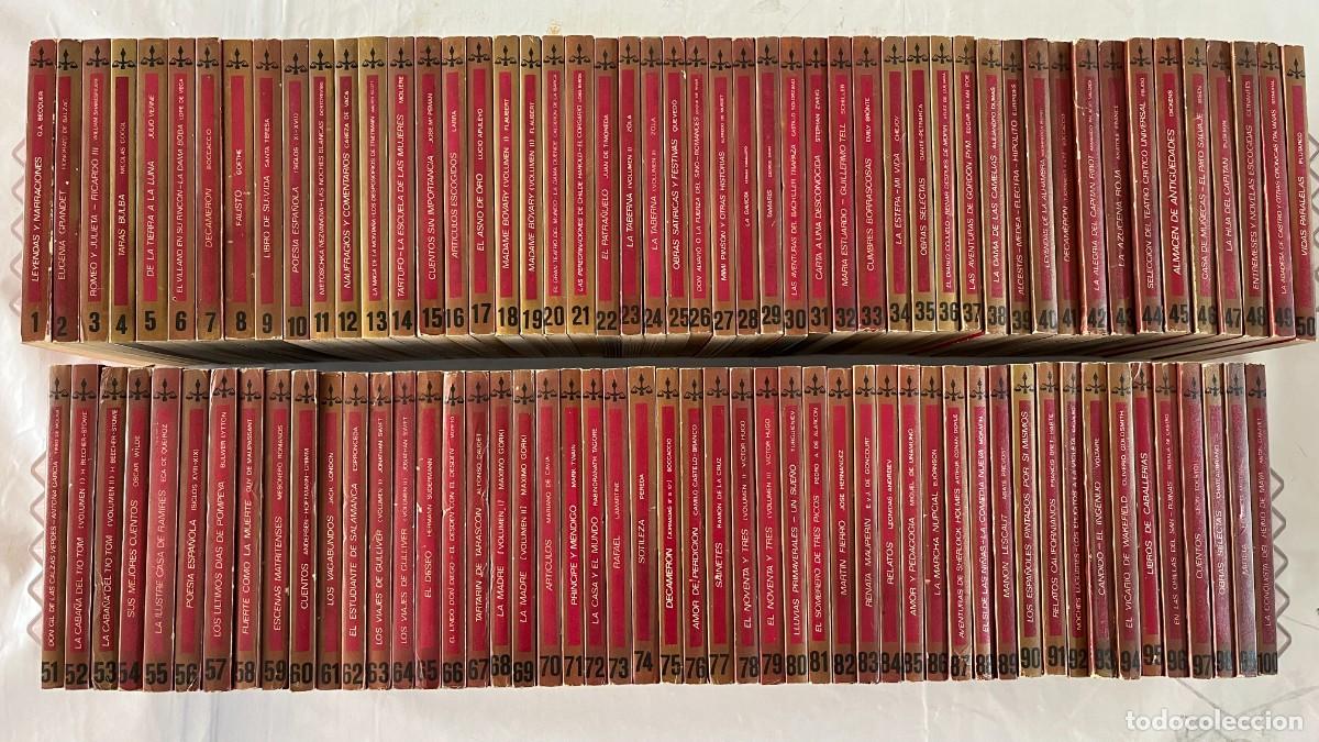 Libros de segunda mano: Colecci&oacute;n P&uacute;rpura Editorial Libra completa &ndash; 100 libros