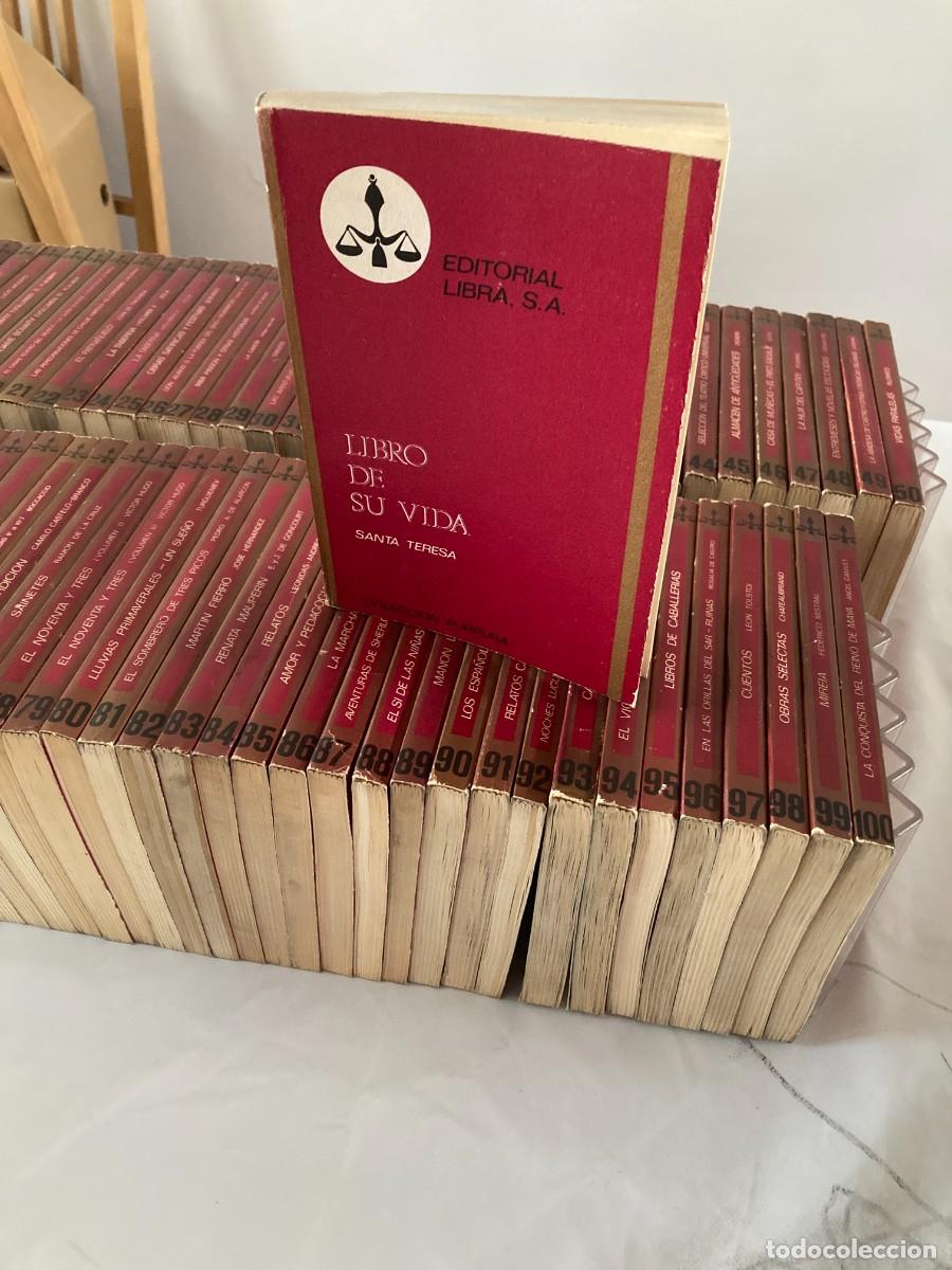Libros de segunda mano: Colecci&oacute;n P&uacute;rpura Editorial Libra completa &ndash; 100 libros - Foto 2