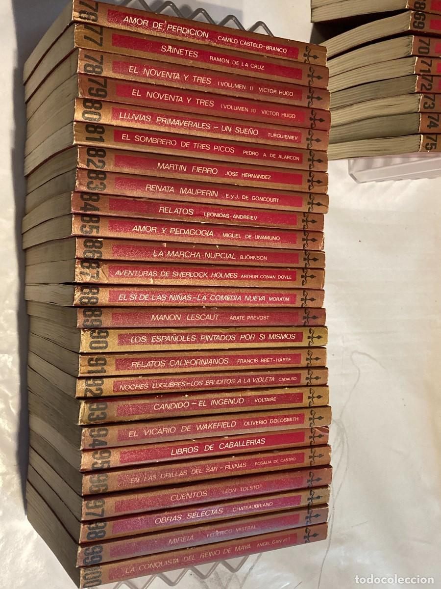 Libros de segunda mano: Colecci&oacute;n P&uacute;rpura Editorial Libra completa &ndash; 100 libros - Foto 5