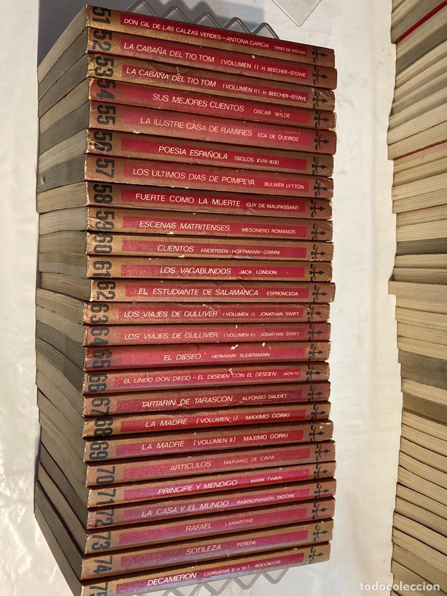 Libros de segunda mano: Colecci&oacute;n P&uacute;rpura Editorial Libra completa &ndash; 100 libros - Foto 6