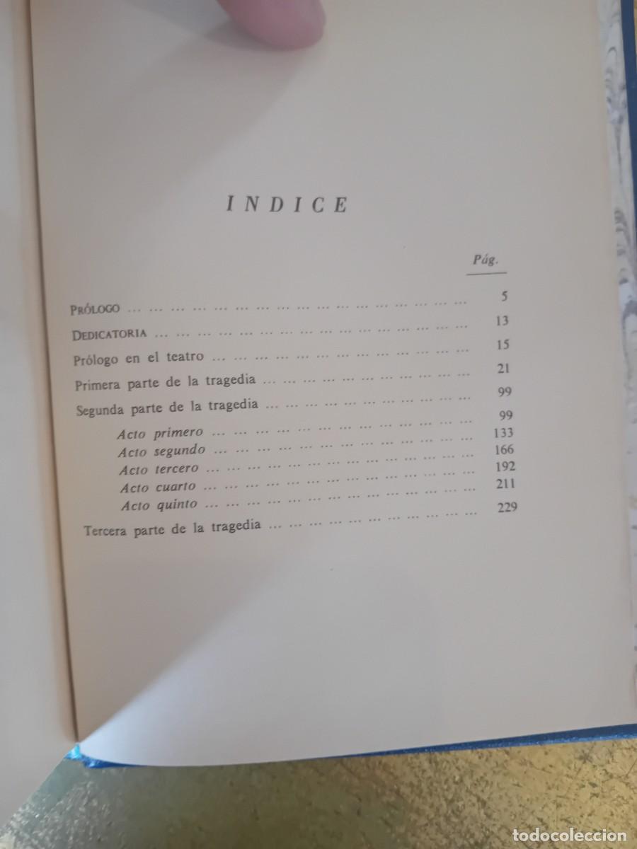 Libros de segunda mano: Fausto de Goethe a&ntilde;o 1986 - Foto 5
