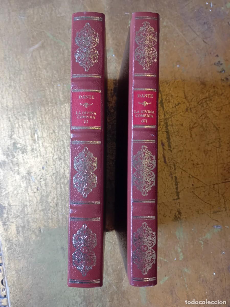 Libros de segunda mano: Dante la divina comedia volumen 1 y 2 - Foto 2