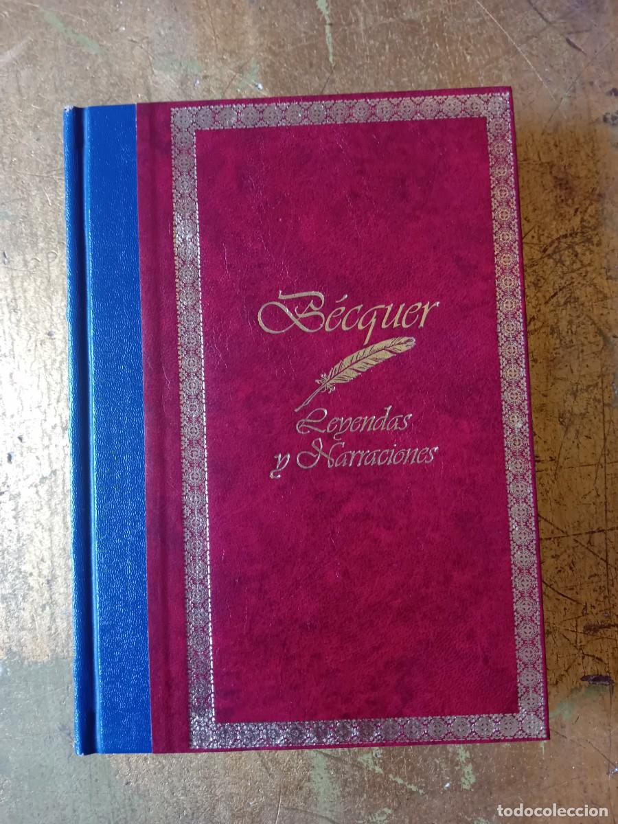 Libros de segunda mano: Becquer, Leyendas y Narraciones, a&ntilde;o 1986