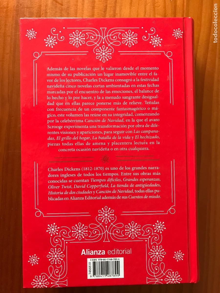 Libros de segunda mano: Cuentos de Navidad / Charles Dickens. Alianza - Foto 2
