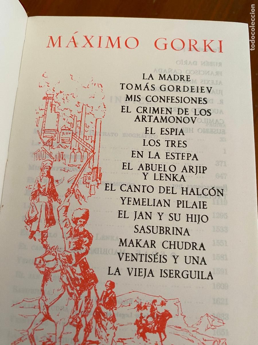 Libros de segunda mano: OBRAS DE M&Aacute;XIMO GORKI. EDITORIAL EDAF. A&Ntilde;O 1965 - Foto 3