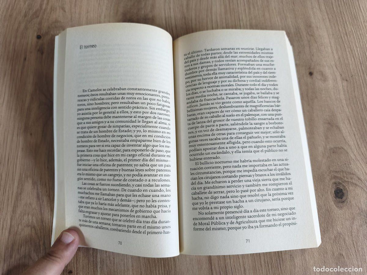 Libros de segunda mano: Un yanqui en la corte del rey Arturo Mark Twain - Foto 5