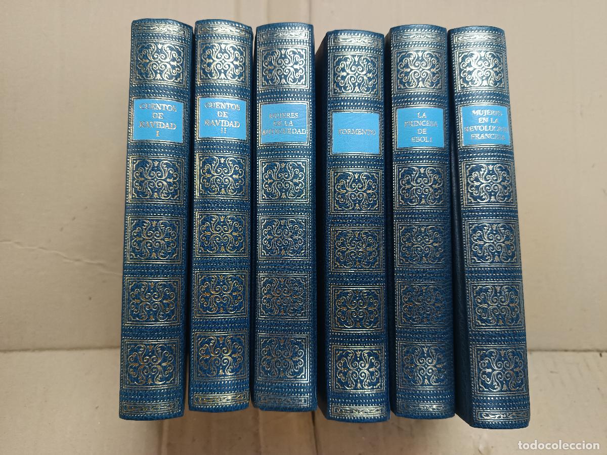 Libros de segunda mano: 6 VOLUMENES DE CIRCULO DE AMIGOS DE LA HISTORIA, 1973, ENCUADERNADO LUJO. NOVELAS HISTORICAS.