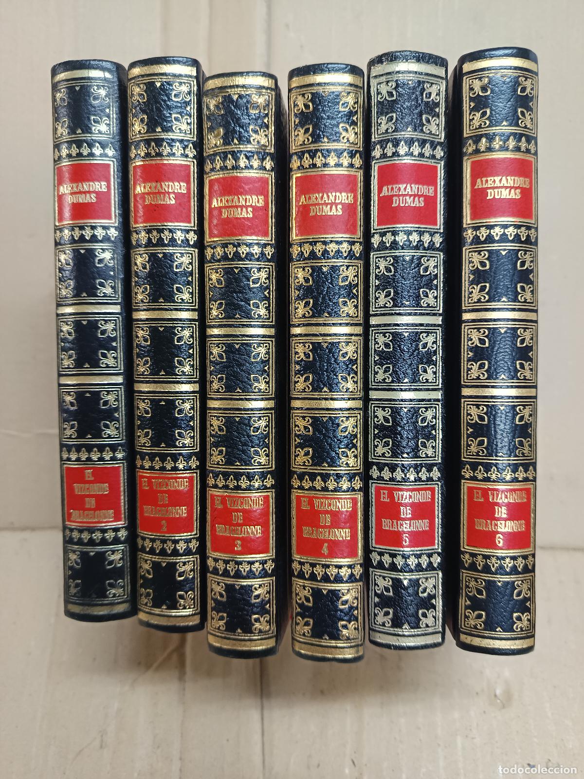 Libros de segunda mano: ALEJANDRO DUMAS. EL VIZCONDE DE BRAGELONNE. 6 TOMOS. COMPLETA. CIRCULO DE AMIGOS DE LA HISTORIA,